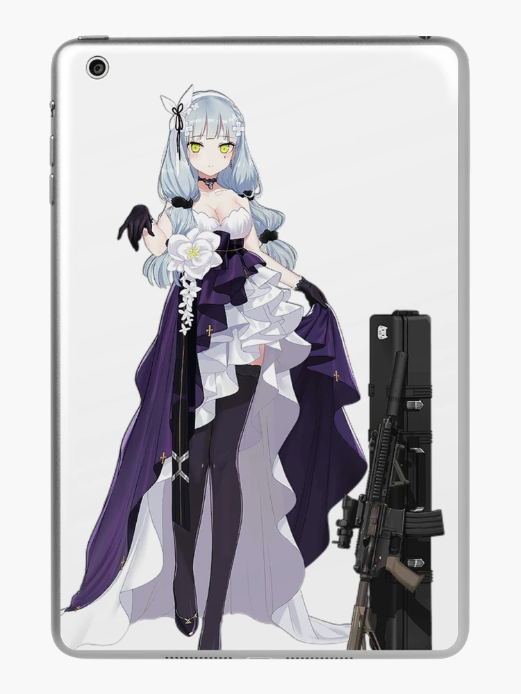 HK 416 Girl s Frontline Sexy Anime Chick Starry Cocoon iPad Case Skin