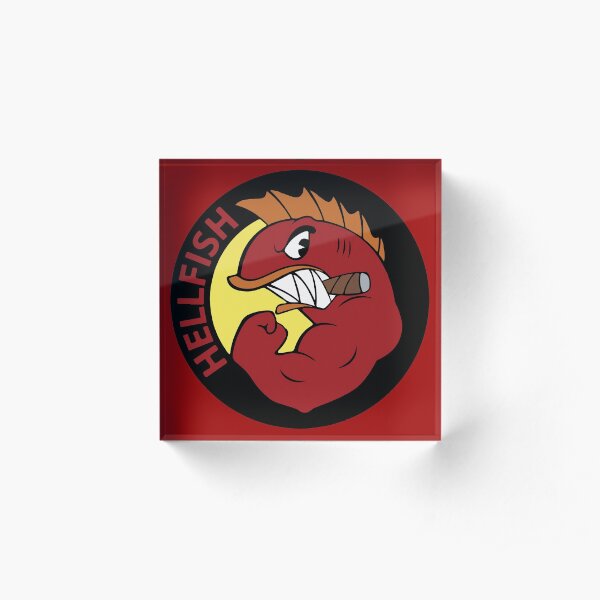 Hellfish volant Bloc acrylique