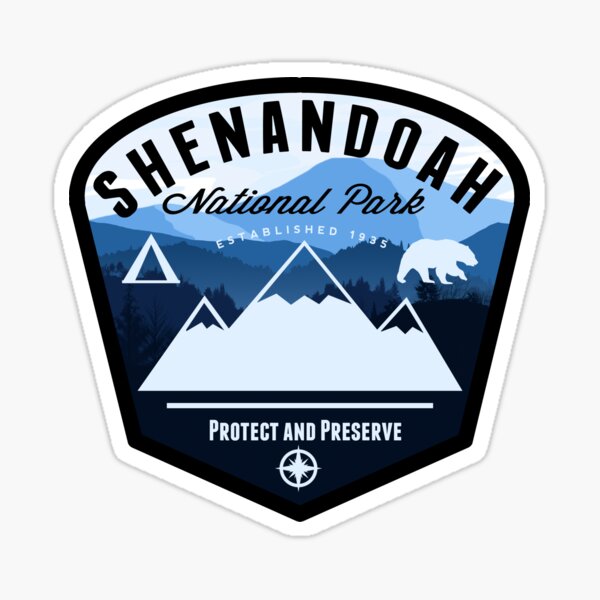 Item preview, Shenandoah National Park Badge designed and sold by River and Ridge.