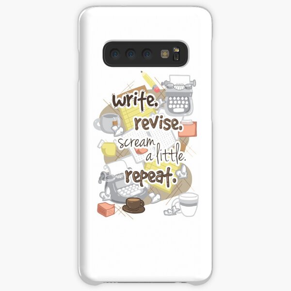 Write Revise Repeat Samsung Galaxy Snap Case