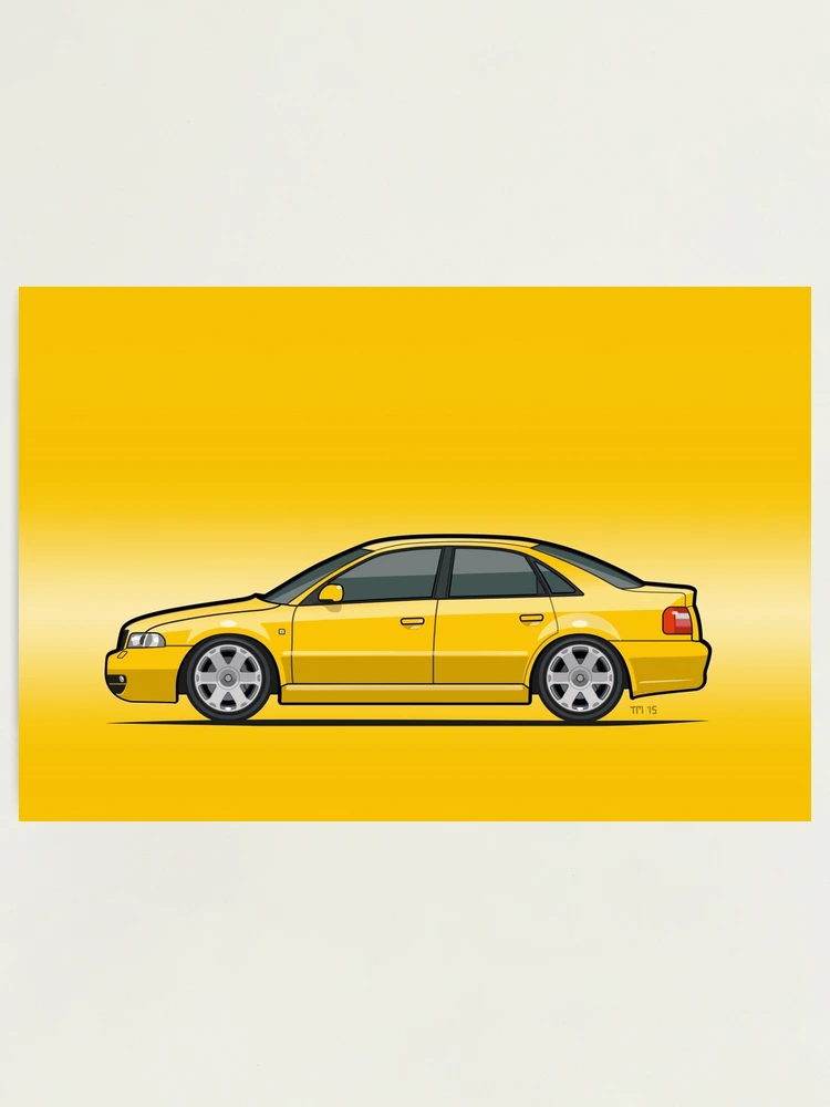 AUDI - A4 RS2 AVANT 1994 - YELLOW TOPMARQUES 1 43 ミニカー - 車