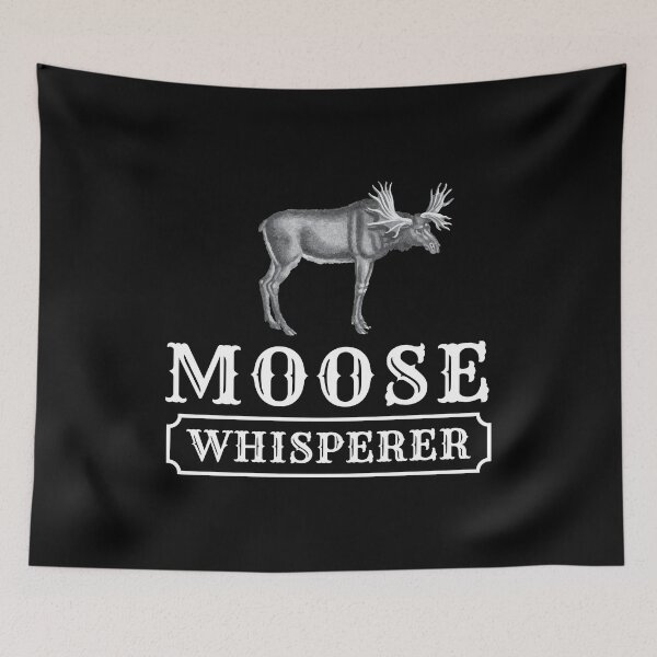 Item preview, Moose Whisperer Spirit Animal Gift Idea designed and sold by haselshirt.