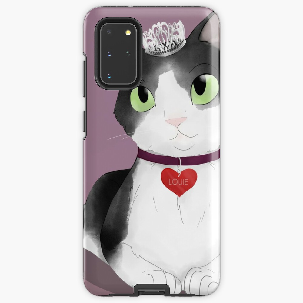 Fat Louie Samsung Galaxy Phone Case for Sale by Mackenzie Ruble