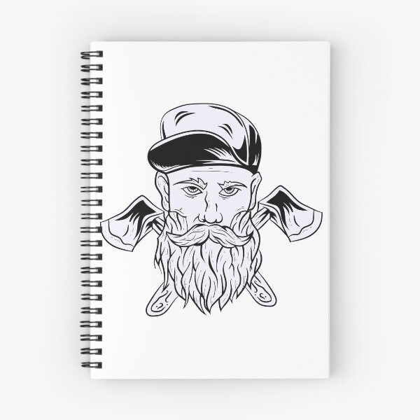 Item preview, Kopie von Skull of a captain with full beard and whistle designed and sold by Mohja-Design.