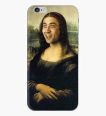 Nicholas Cage Mona Lisa iPhone Case