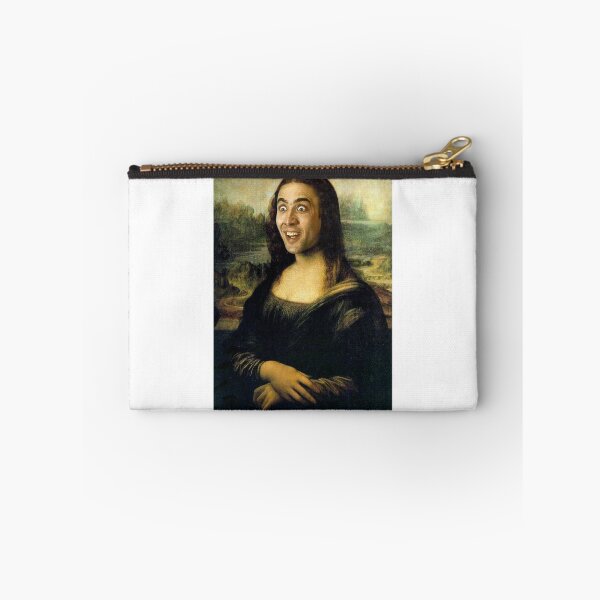 Item preview, Nicholas Cage Mona Lisa designed and sold by MaximumLobsters.