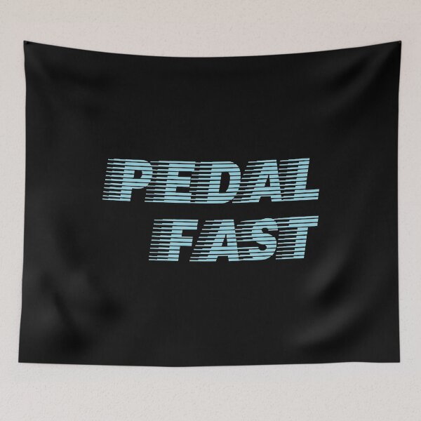 Item preview, Pedal Fast Cycling I Love Pedaling Riding Bikes Blue designed and sold by KNUXX Shop.
