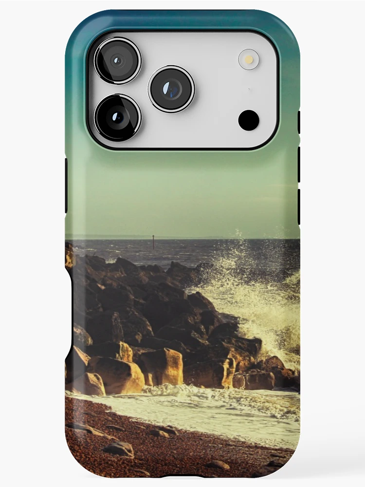 Thumbnail 1 of 4, iPhone Case, Battered Rocks designed and sold by Vicki Field.