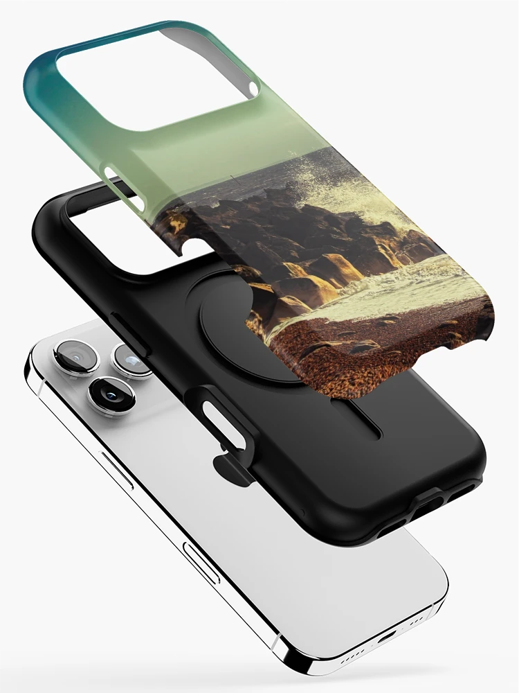 Thumbnail 2 of 4, iPhone Case, Battered Rocks designed and sold by Vicki Field.