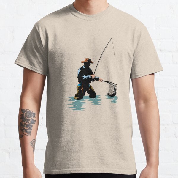 Vintage Fishing T-shirt. Vintage Angling Tshirt. Fishing 