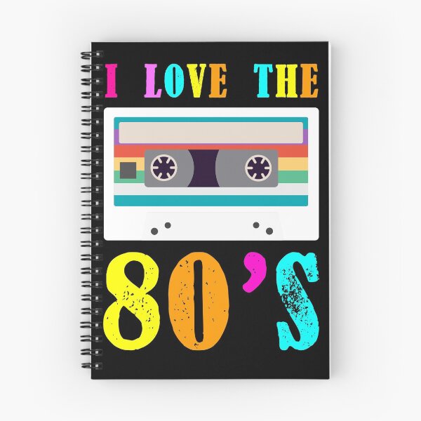 Item preview, I Love The 80's Bright Colors  designed and sold by JukeLox.