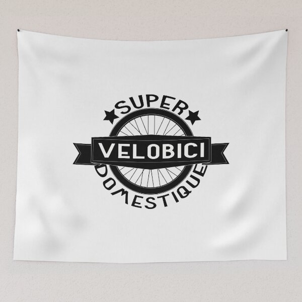 Item preview, Velobici Super Domestique Retro Bike Bicycling designed and sold by KNUXX Shop.