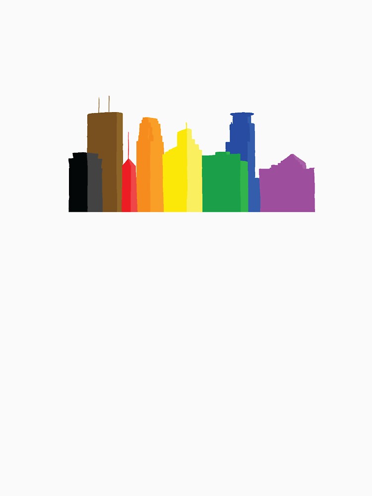 Minneapolis Pride Skyline by andybirkey