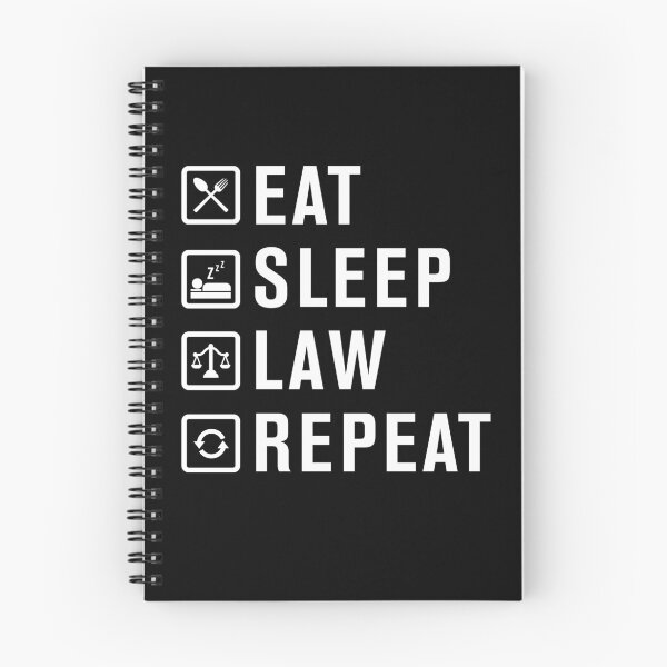 Item preview, Eat Sleep Law Repeat designed and sold by dmanalili.