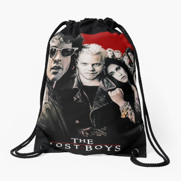 The Lost Boys Poster Inspired Artwork Drawstring Bag