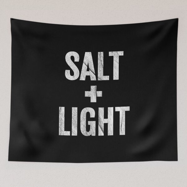 Item preview, Salt & Light Cross Bible Christian Matt 513 17 Text White Diss designed and sold by KNUXX Shop.