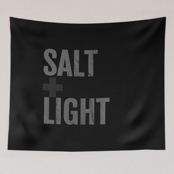 Item preview, Salt & Light Cross Bible Christian Matt 5 13 17 designed and sold by KNUXX Shop.