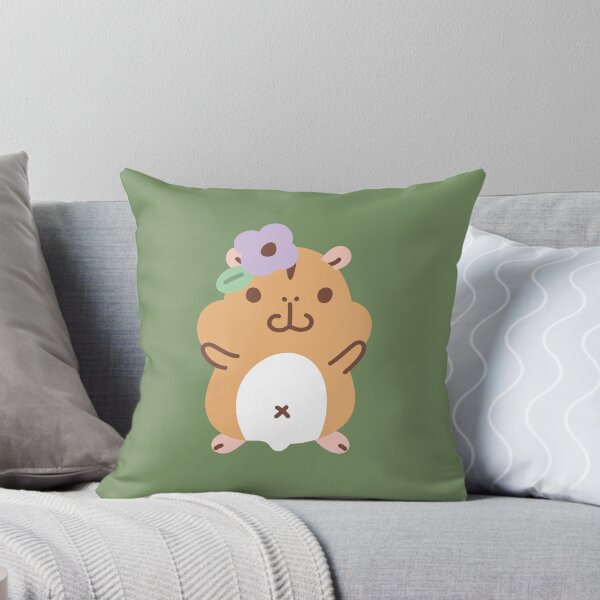 Item preview, Hamsters and flowers Pattern  designed and sold by Miri-Noristudio.