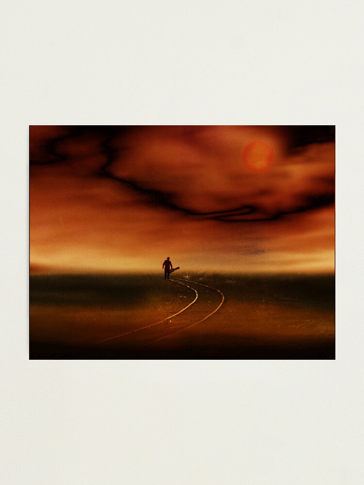 Alternate view of Blues Man Photographic Print