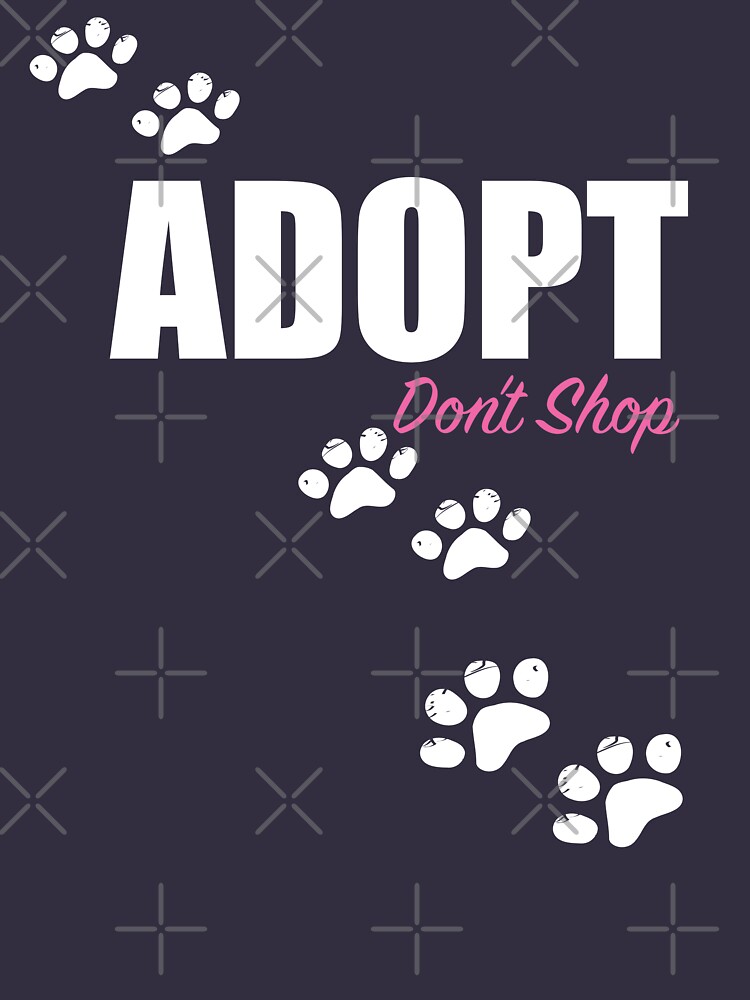 Adopt Don't Shop Paw Prints by rescuedogs101