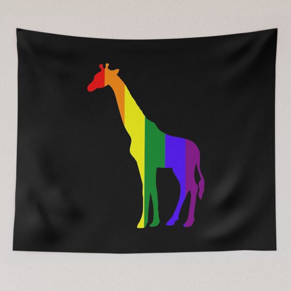Artikelvorschau, Giraffenprodukt Regenbogen-niedlicher Zoo-Tiergeschenkentwurf entworfen und verkauft von stuch75.