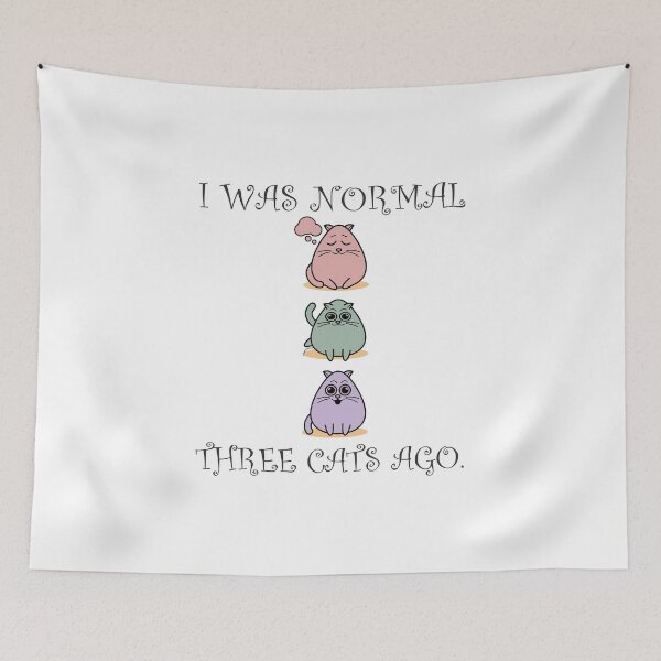 Item preview, Cat Lady product - I was Normal Three Ago - Gift For Pet Owner designed and sold by stuch75.