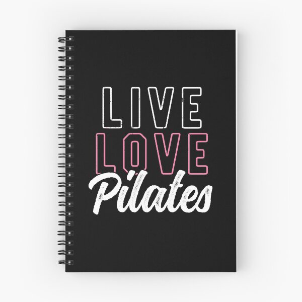 Item preview, Live, Love, Pilates T-Shirt for Women Funny Pink Fitness designed and sold by 14thFloor.
