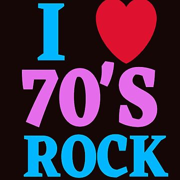 ☆I Love You☆ Vintage Poster R&B Rock Retro Pop Rock Poster – Vintage 80s New Wave Art for Classic