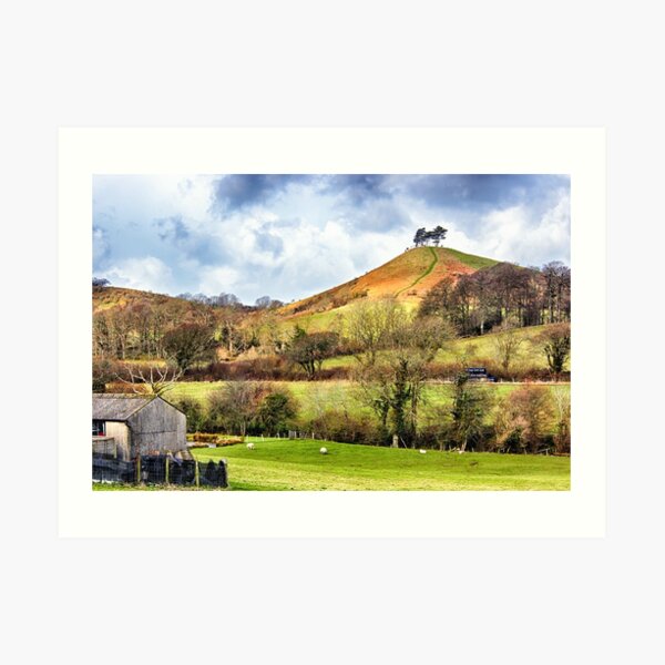 Colmers Hill Landscape Art Print