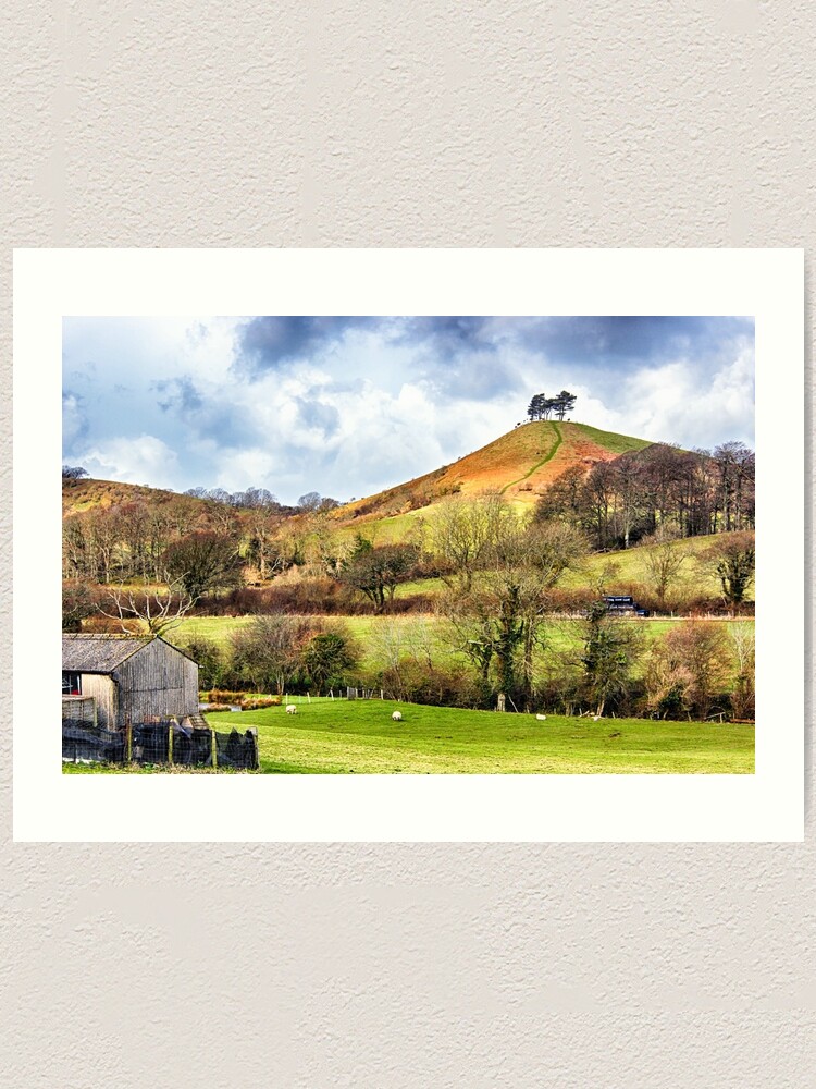 Colmers Hill Landscape Art Print For Sale By Inspiraimage Redbubble