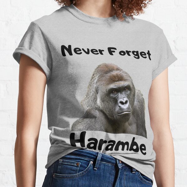 Never Forget Harambe T-Shirts | Redbubble