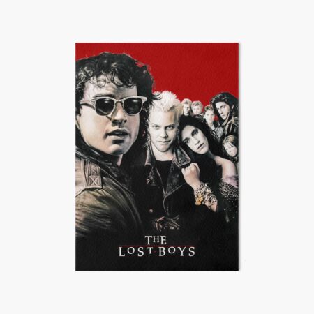 The Lost Boys Poster Inspired Artwork Art Board Print