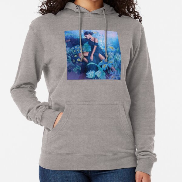 Ramona in the Garden of Dreams Lightweight Hoodie