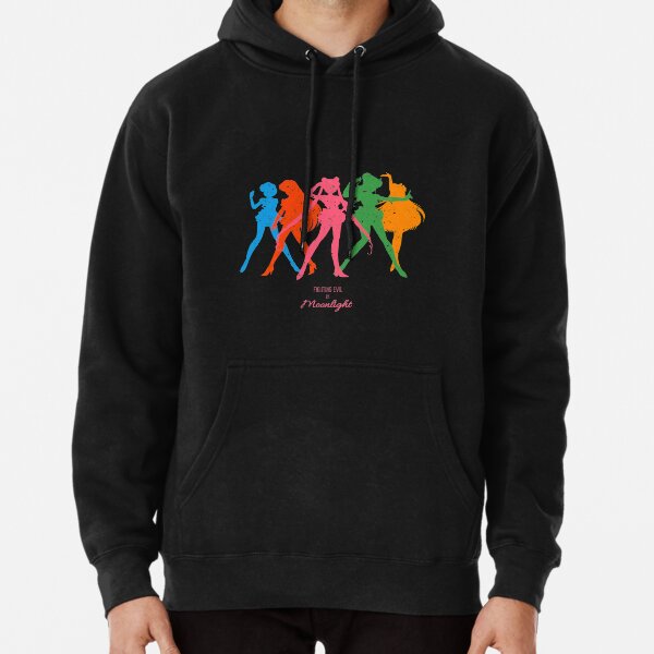 Fighting evil by Moonlight Pullover Hoodie