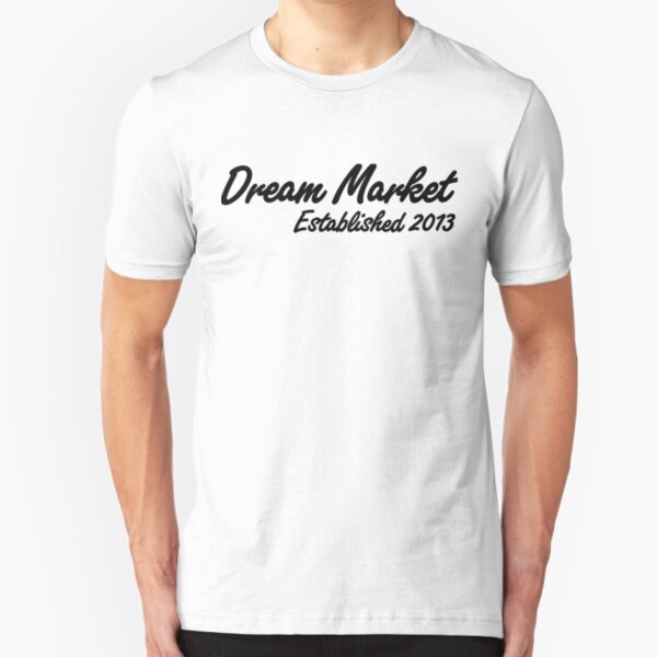 Dream Market Darknet Marketplace T-shirt Slim Fit T-Shirt