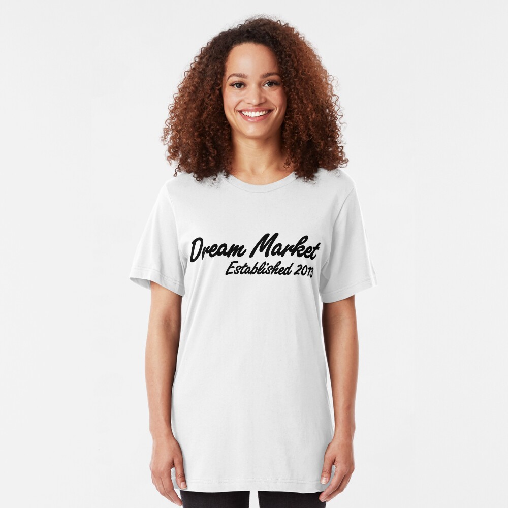 Dream Market Darknet Marketplace T-shirt Slim Fit T-Shirt