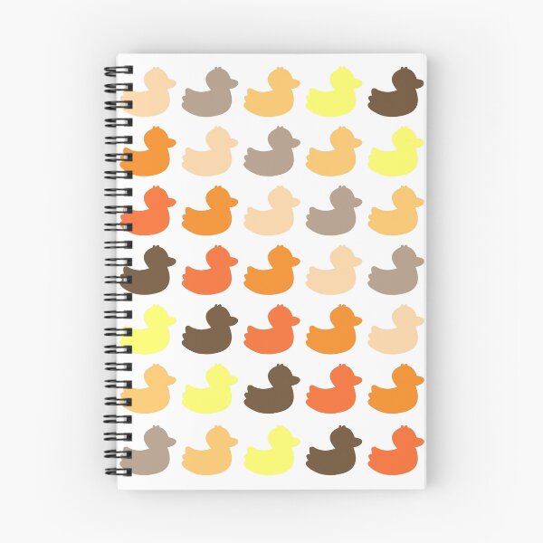 Aperçu de l'œuvre Ducky ducks: orange edition créée et vendue par Marie Roumégoux | Gib.