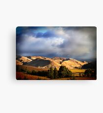 Wither Hills Autumn Afternoon Canvas Print