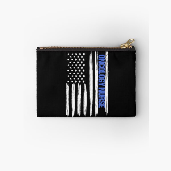 Item preview, Oncology Nurse Distressed American Flag designed and sold by LarkDesigns.