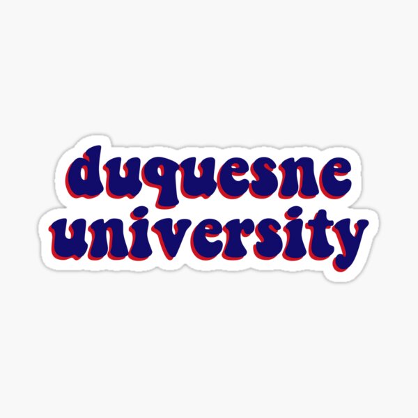 Duquesne University Dukes NCAA Sticker Vinyl Decal Laptop Water Bottle Car Scrapbook Sheet Type 3-1 