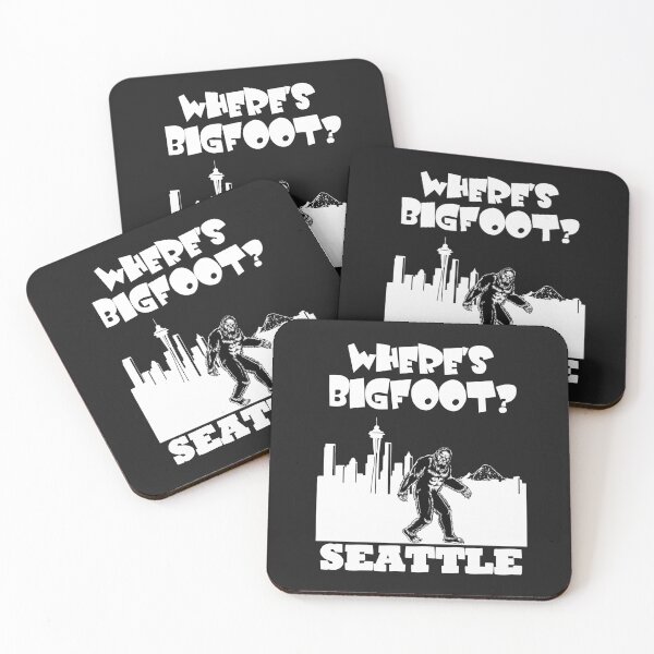 Item preview, Bigfoot in Seattle Bigfoot gifts Washington product funny gift designed and sold by BRtisticDesigns.