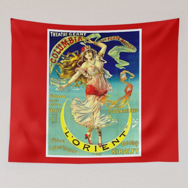 Item preview, COLUMBIA : Vintage 1896 Theatre Geant Print designed and sold by posterbobs.