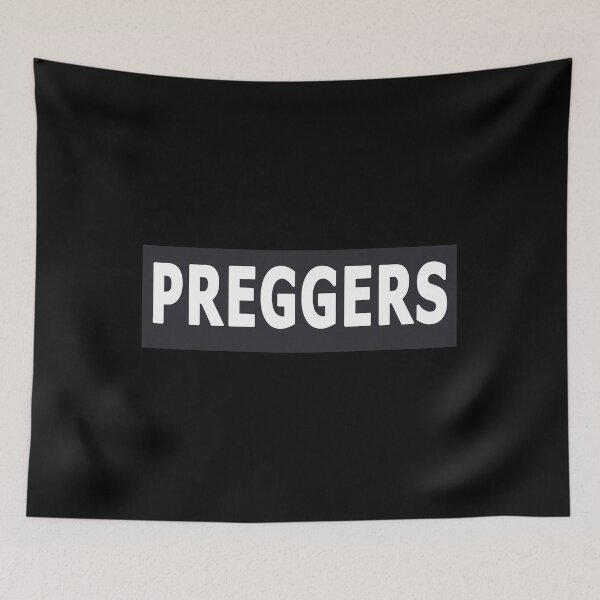 Item preview, Preggers Funny Baby Bump Pregnancy Craving Announcement Design designed and sold by SpiritWestDesig.