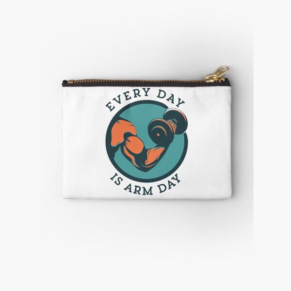 Item preview, Every Day Is Arm Day Funny Gym Workout Bicep Exercise Gift for Men designed and sold by MintedFresh.