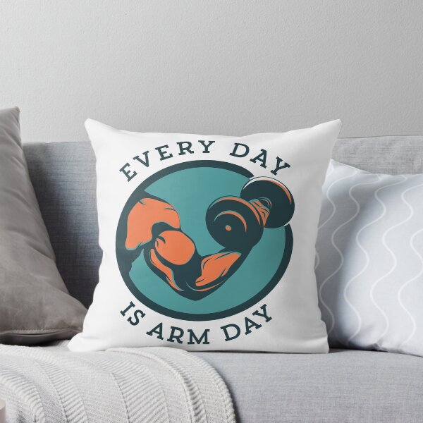 Item preview, Every Day Is Arm Day Funny Gym Workout Bicep Exercise Gift for Men designed and sold by MintedFresh.