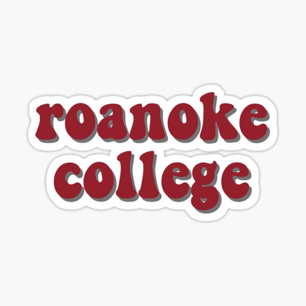 roanoke college Sticker