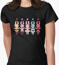 Puella Magi Bunny Magica Women's Fitted T-Shirt