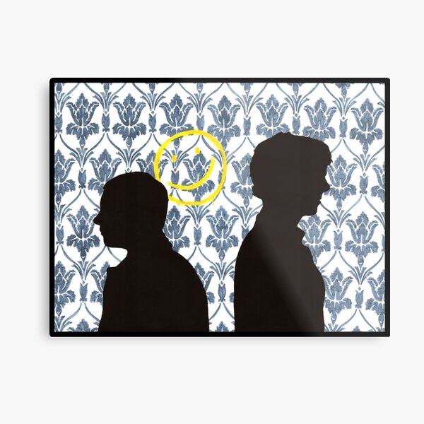 221B Baker Street Metal Print