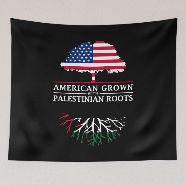 Item preview, American Grown with Palestinian Roots   Palstine Design designed and sold by ockshirts.