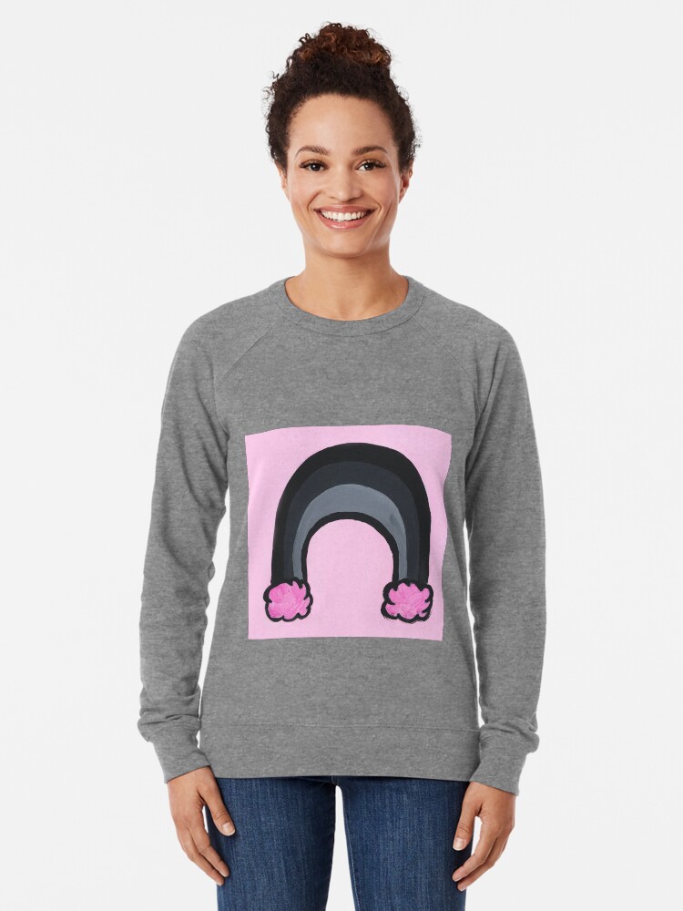 black rainbow sweatshirt
